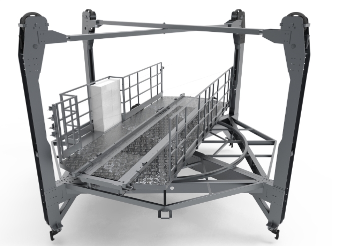 Caisson Lift Platform