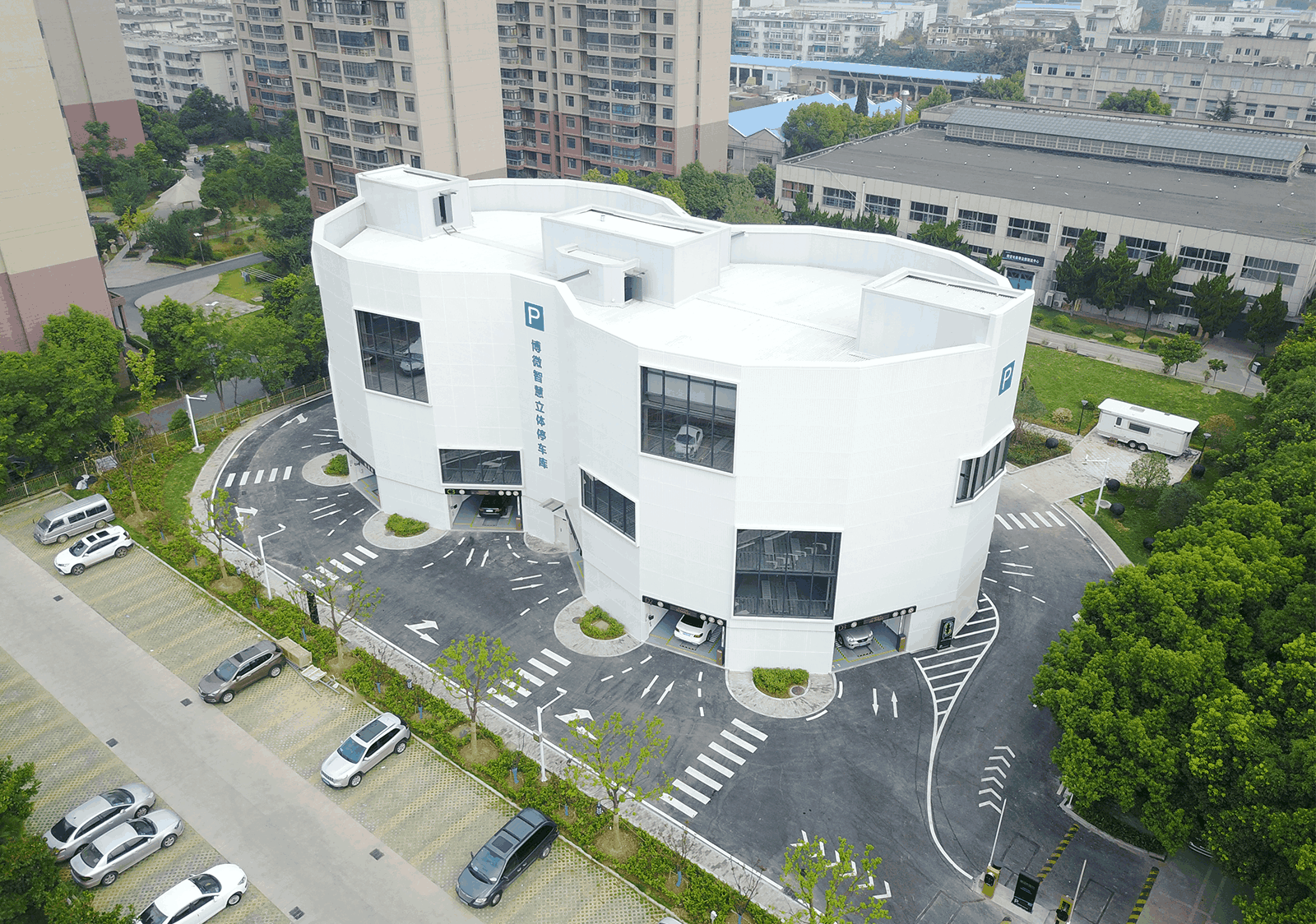 Intelligent Garage in Brainware , Hefei City